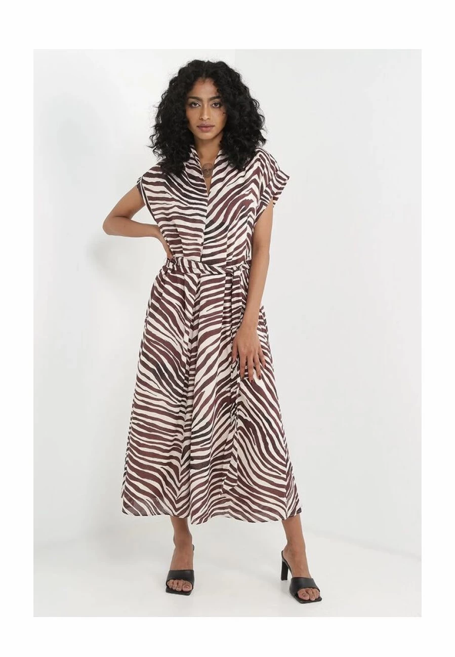 Banana Republic Floral Wrap Midi Dress with Tie Waist for Women