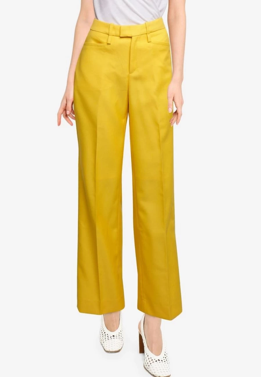 Banana Republic Wide-Leg Trousers for Women - High-Waisted Office Pants with Exaggerated Fit