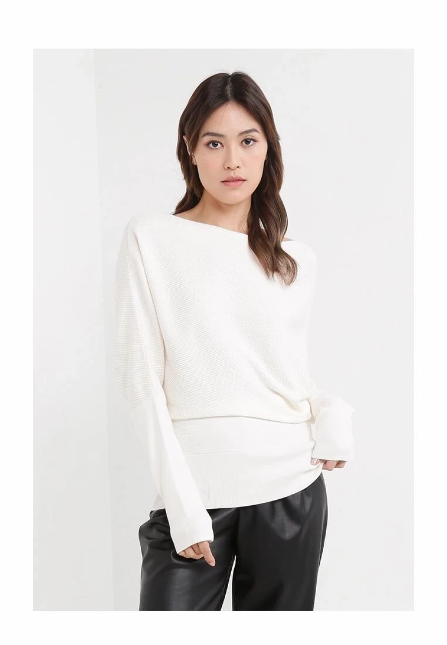 "Banana Republic Striped Ribbed Boat Neck T-Shirt for Women"