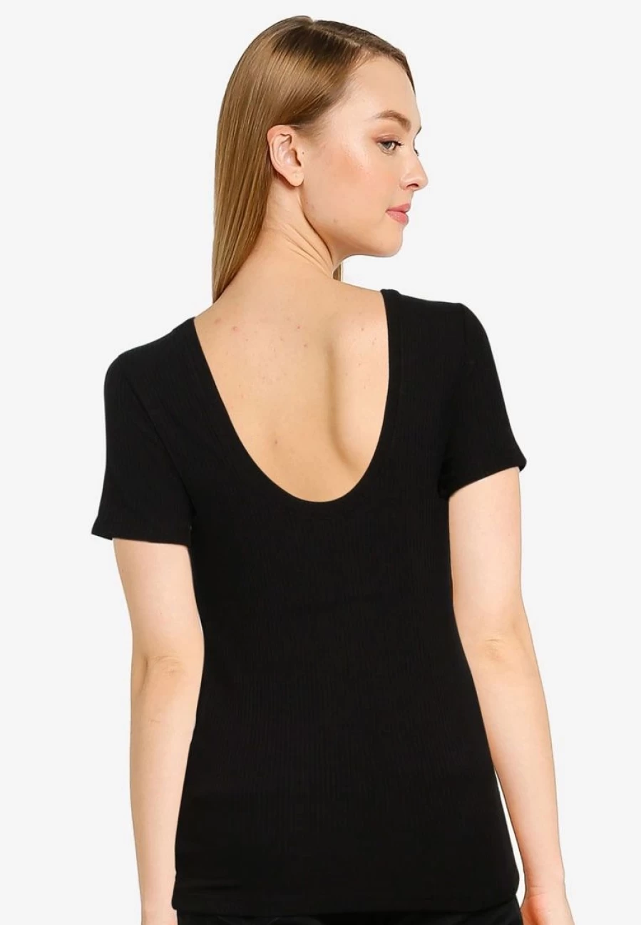 Banana Republic Short Sleeve Striped Ribbed T-Shirt for Men and Women
