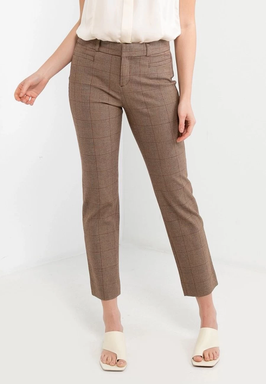 Banana Republic Sloan Slim-Fit Ankle Pants with Novelty Detail