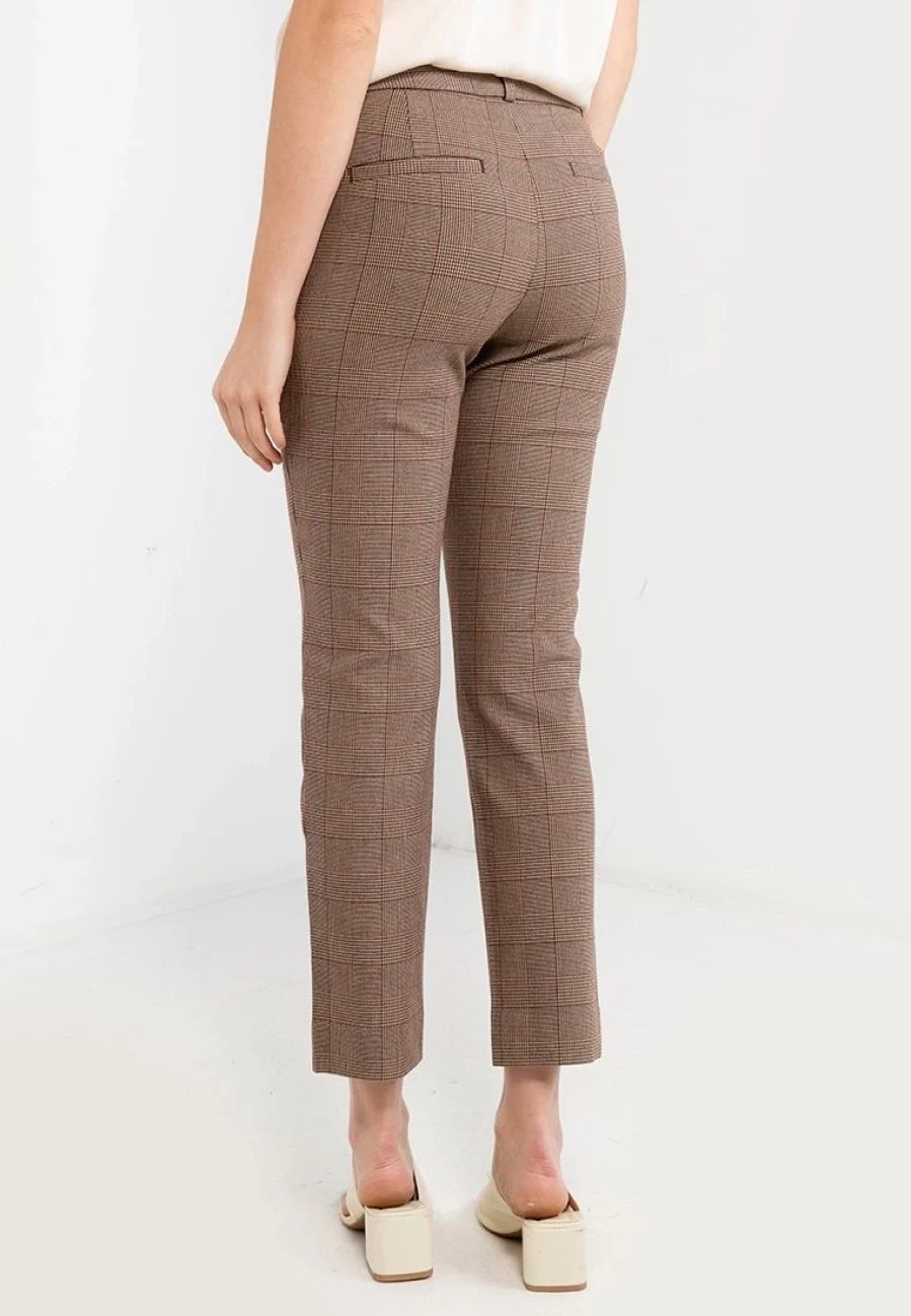 Banana Republic Sloan Slim-Fit Ankle Pants with Novelty Detail