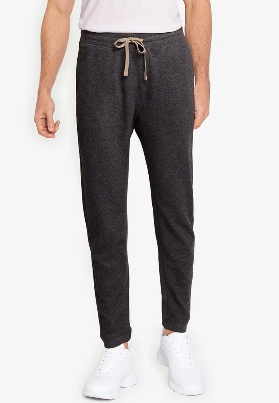 Banana Republic Men's Brushed Waffle-Knit Jogger Pants with Panel Design