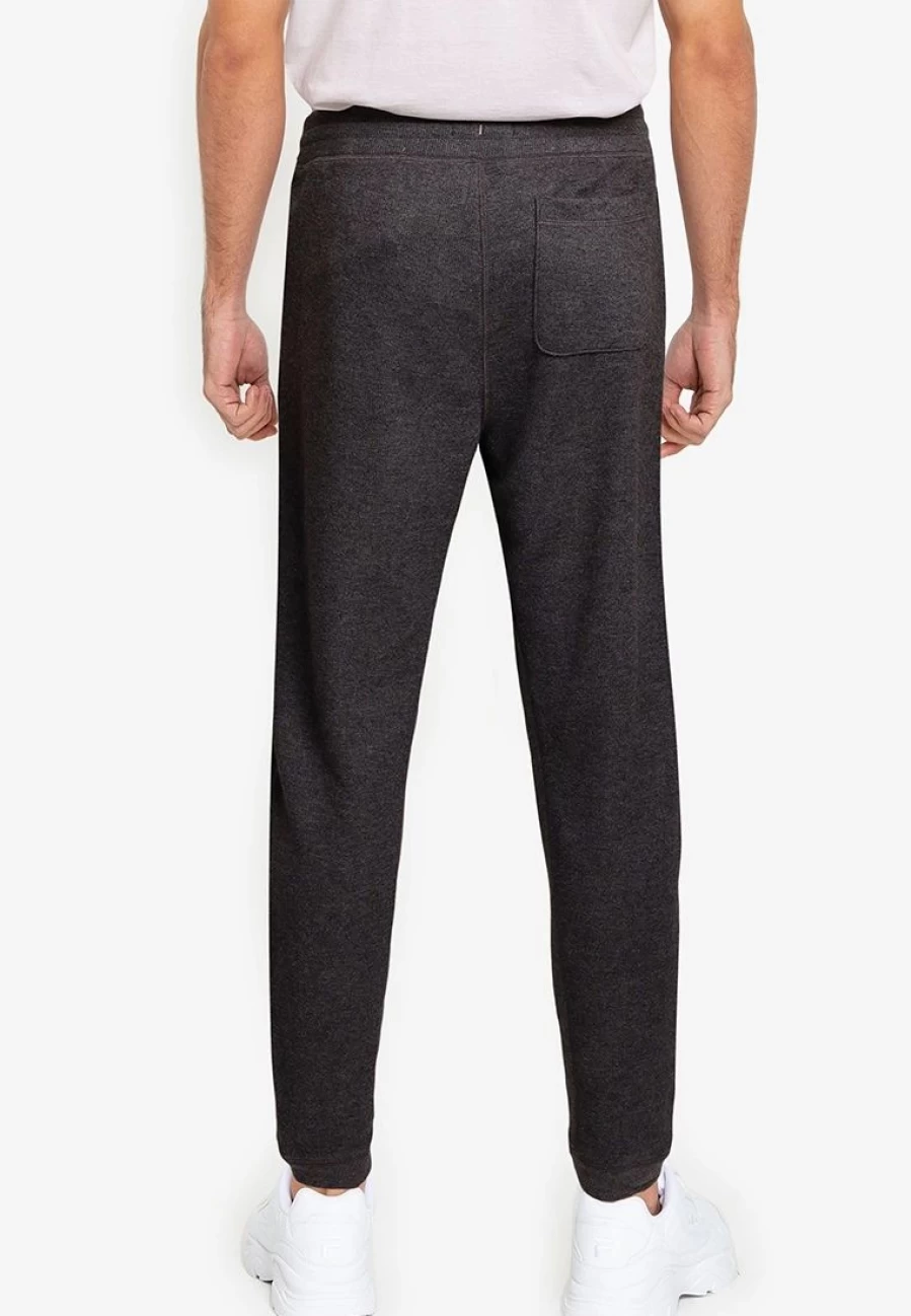 Banana Republic Men's Brushed Waffle-Knit Jogger Pants with Panel Design