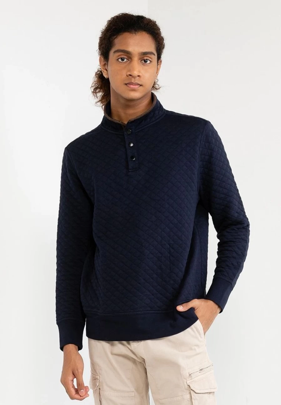 Banana Republic Quilted Popover Shirt for Men - Lightweight Insulated Button-Up Top for Layering