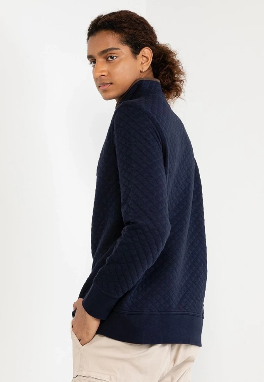 Banana Republic Quilted Popover Shirt for Men - Lightweight Insulated Button-Up Top for Layering