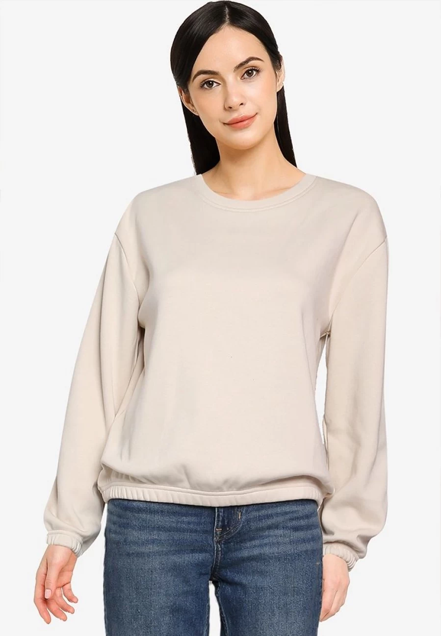 Banana Republic Long Sleeve Seamed Crewneck T-Shirt for Men - Classic Fit Interlock Knit Casual Top