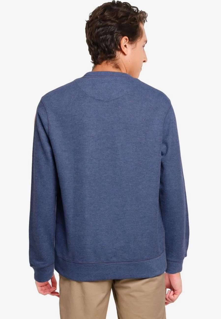 Banana Republic Soft Brushed Waffle-Knit Crewneck Sweater for Men