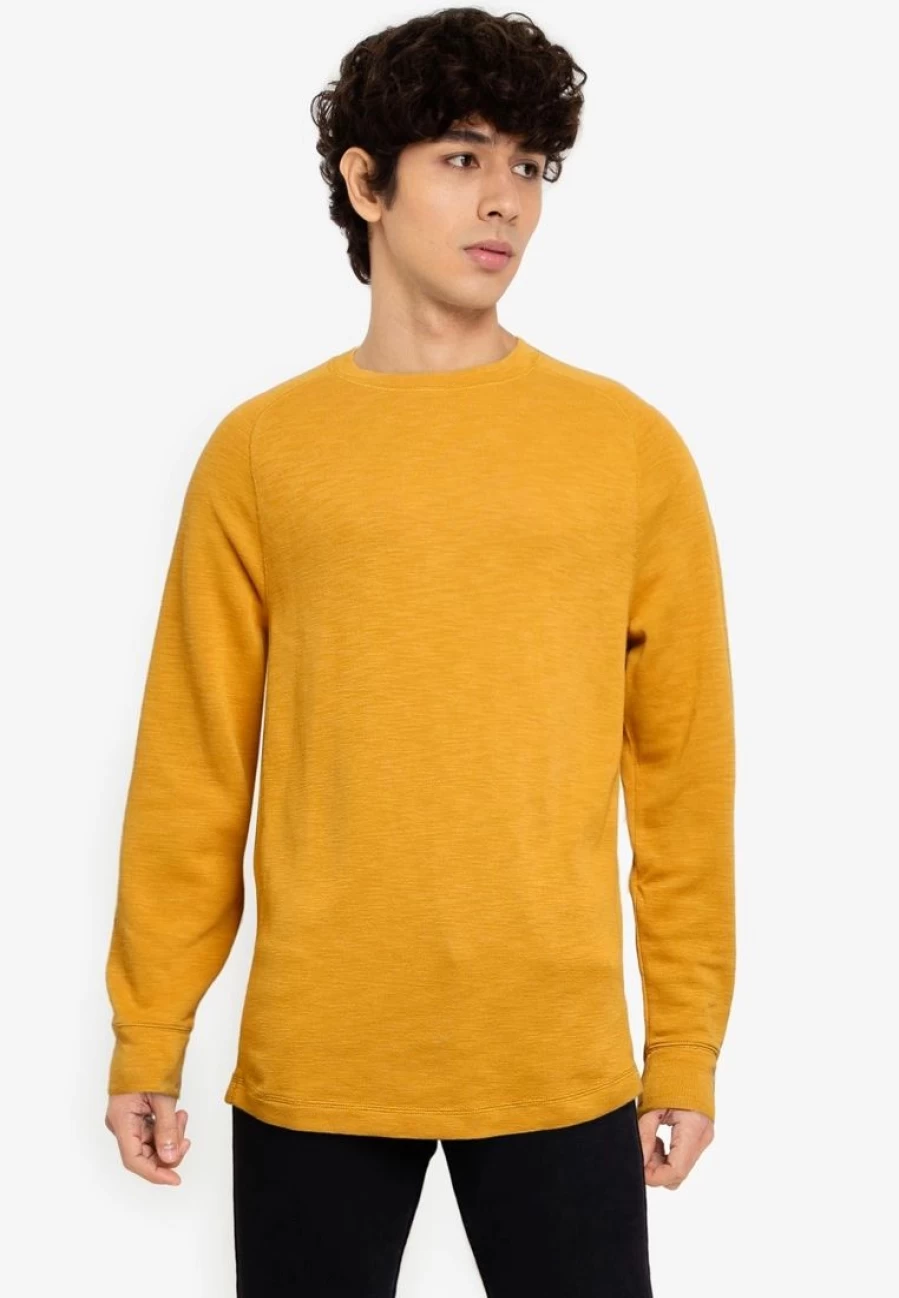 Banana Republic Long Sleeve Crewneck Slub Double Knit Casual Shirt for Men