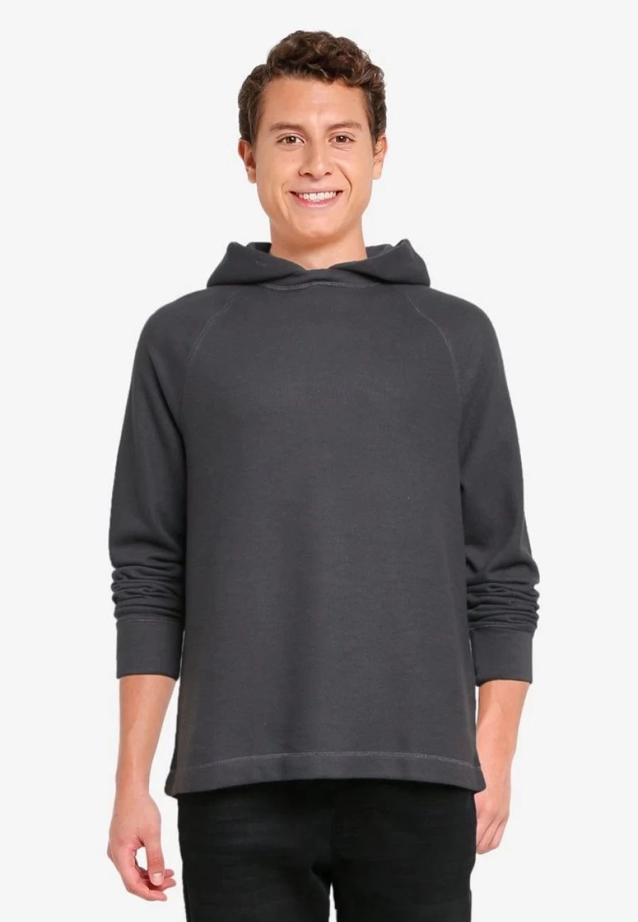 Banana Republic Soft Brushed Waffle-Knit Hoodie for Men & Women