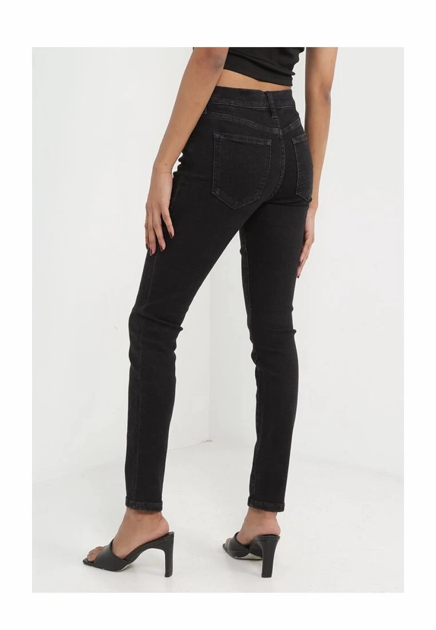 Banana Republic Slim Fit Black Washed Denim Jeans for Men