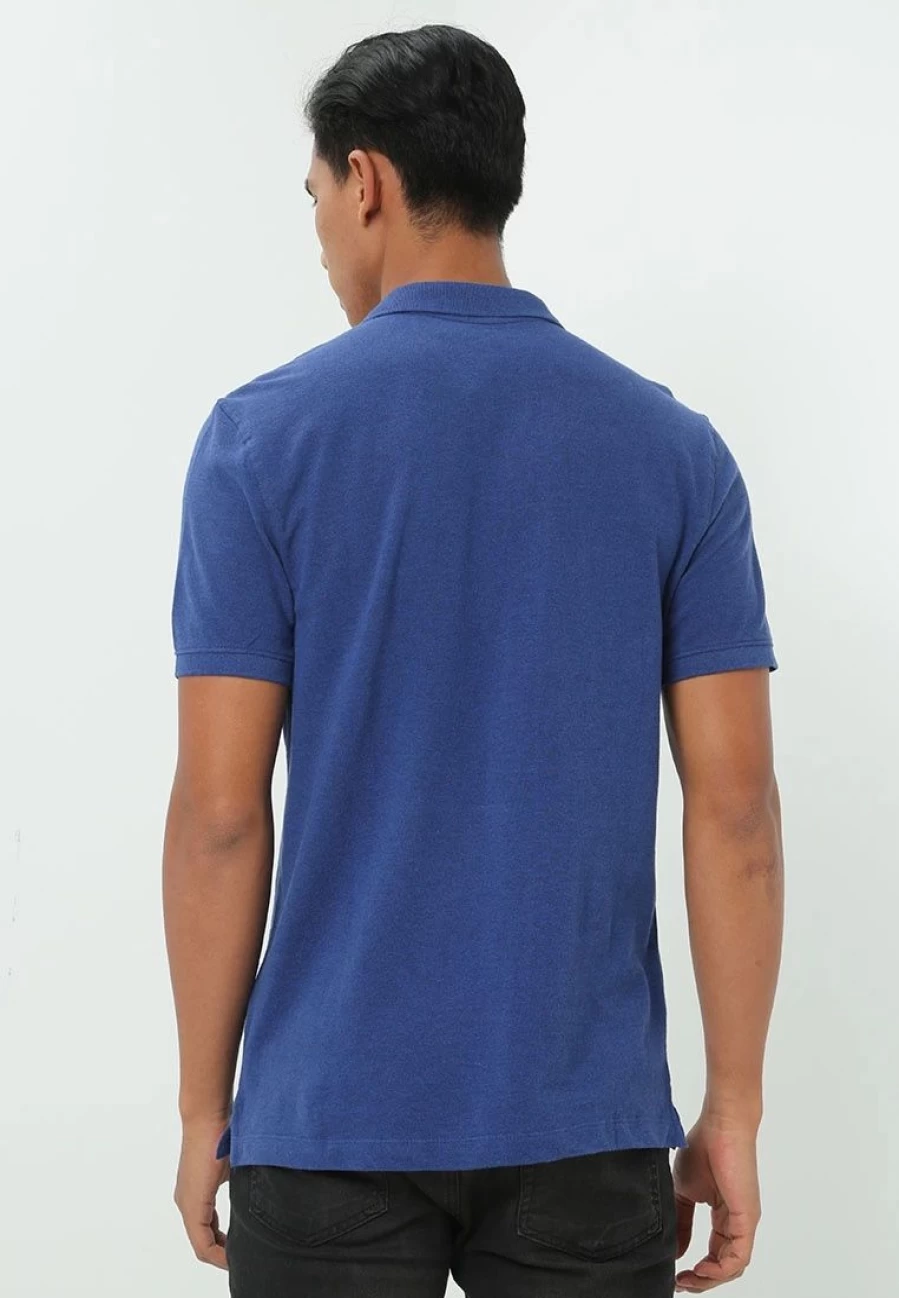 Banana Republic Vintage Cotton Monogram Pique Polo Shirt for Men - Classic Fit Casual Style