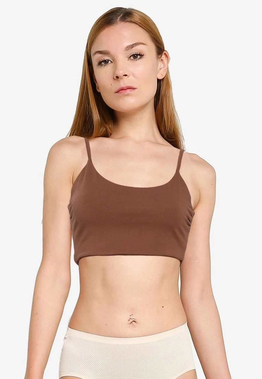"Bare Cropped Camisole Bralette - Soft Comfort Stretch Fit Women's Top"