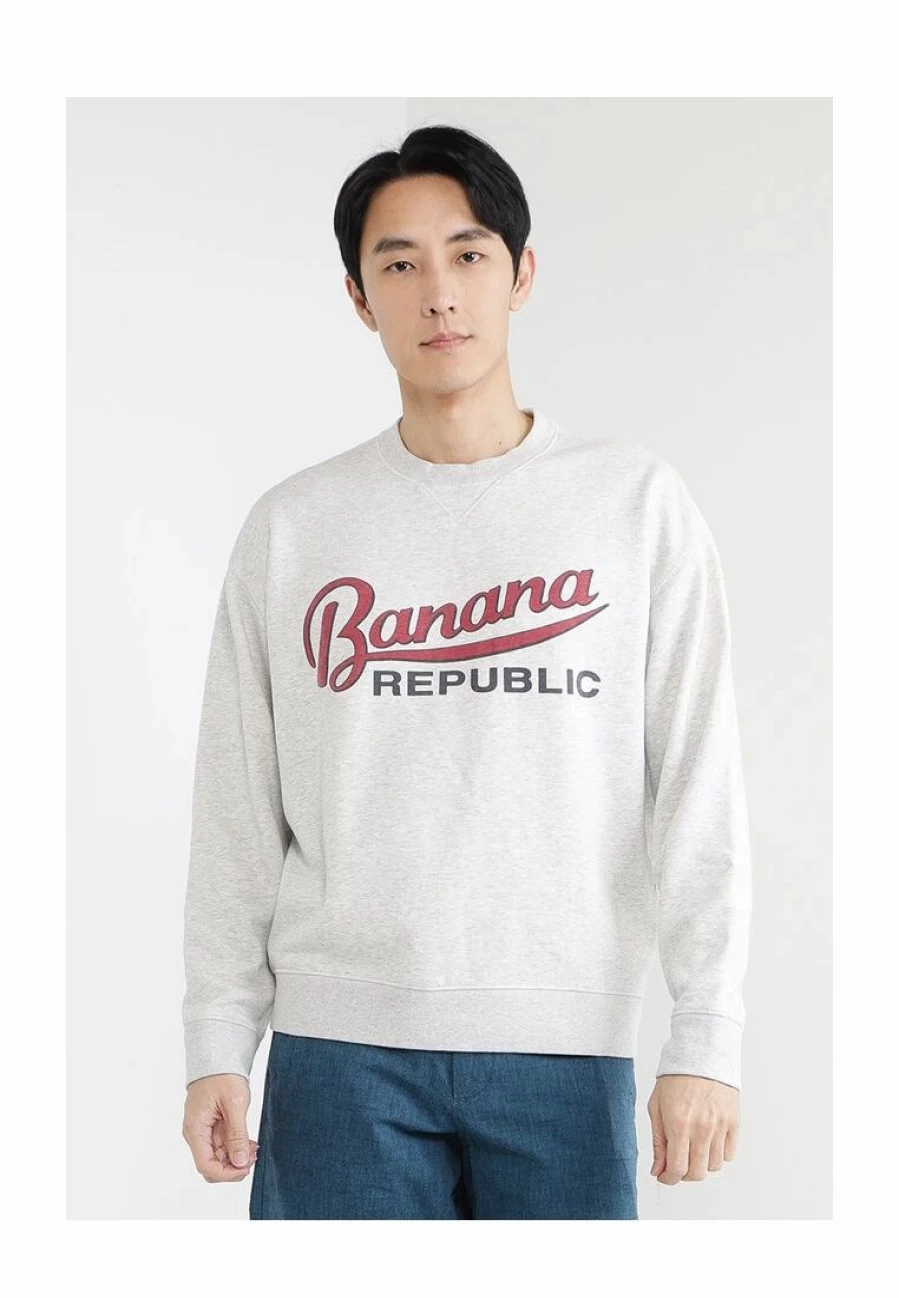 Banana Republic Vintage Logo Sweatshirt - Classic Cotton Crewneck Pullover for Men & Women