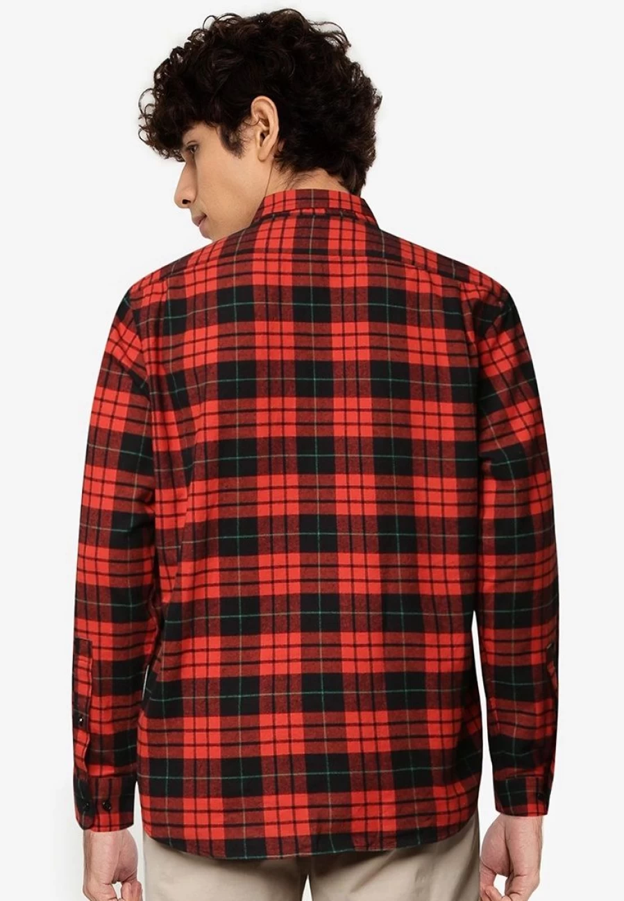 Banana Republic Organic Cotton Flannel Shirt for Men - Soft Plaid Button-Down Long Sleeve Top