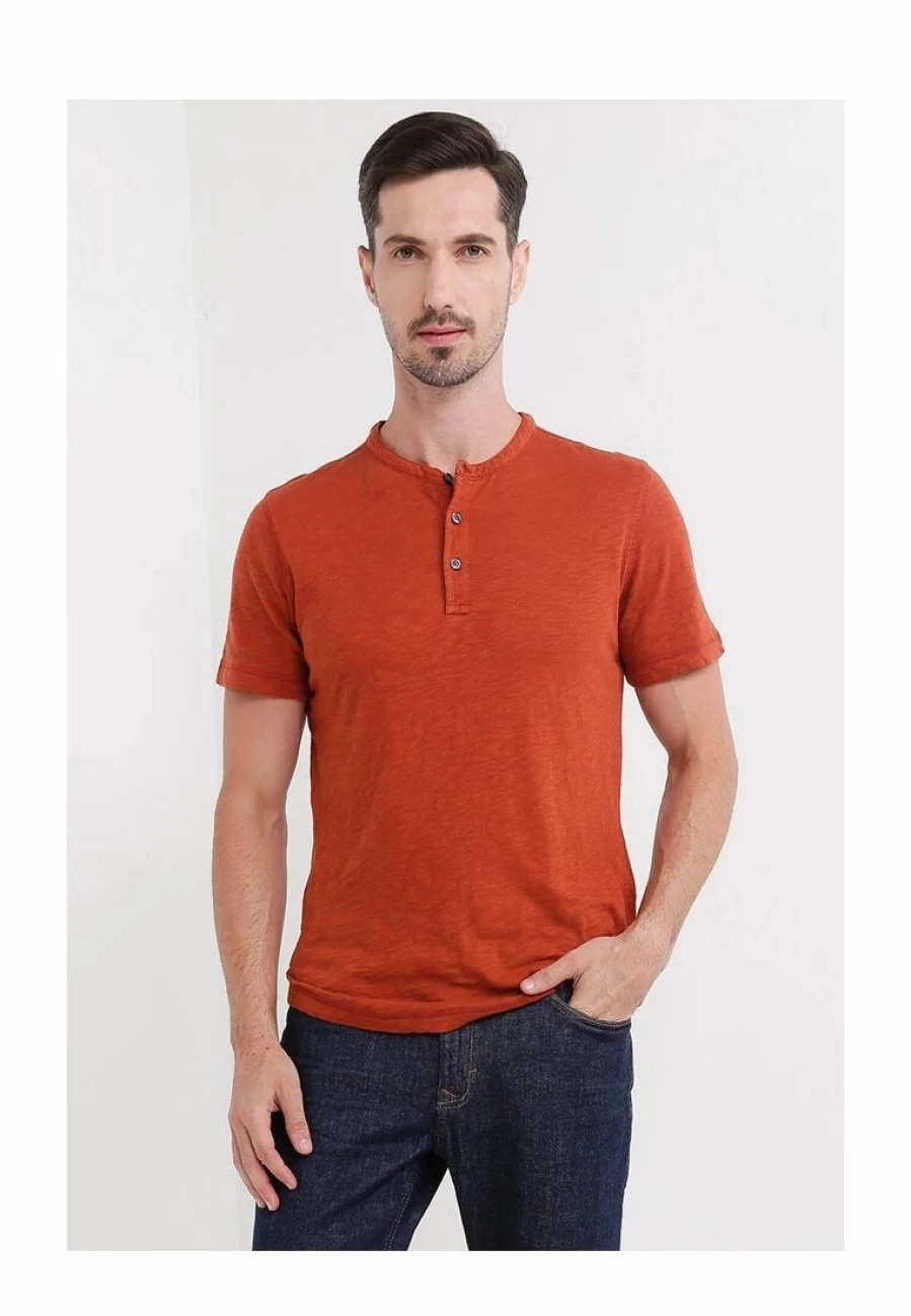 Banana Republic Men's Classic Fit Short Sleeve Henley T-Shirt