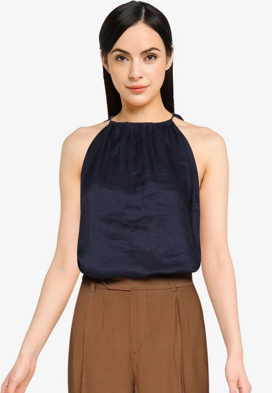 "Stylish Thin Strap Halter Top for Women - Trendy Summer Sleeveless Shirt"