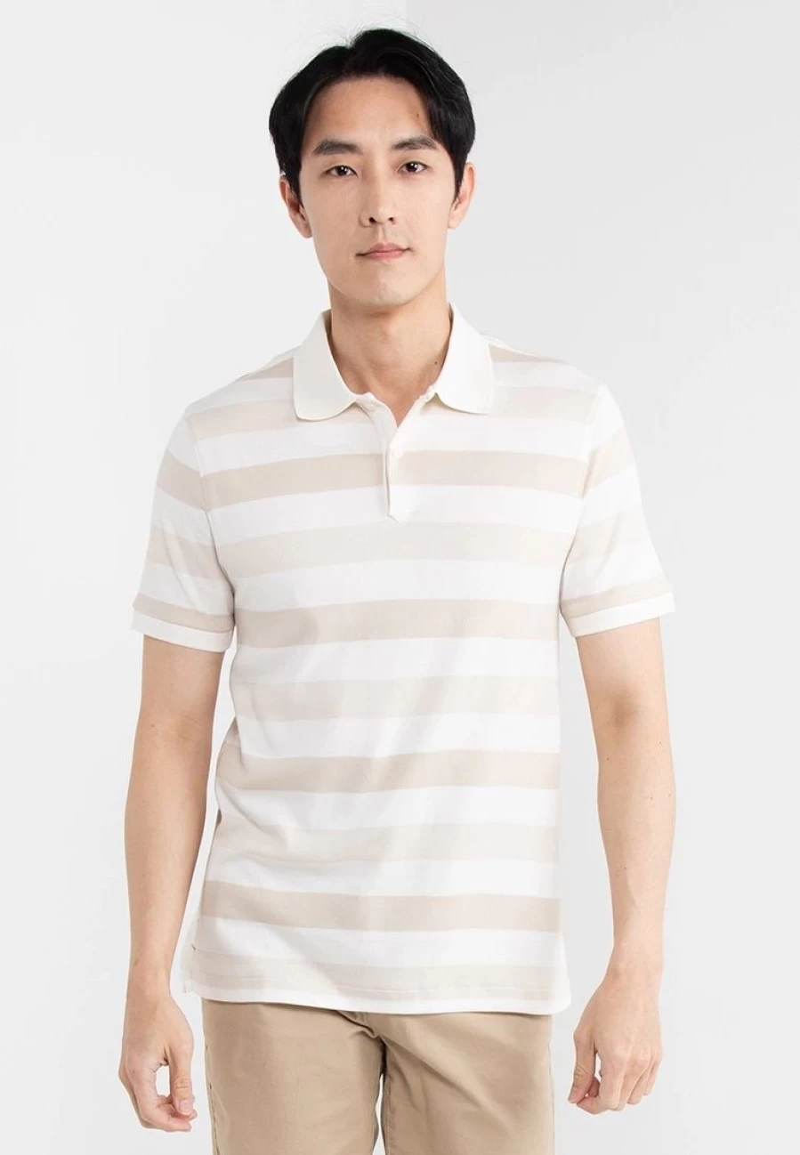 Banana Republic Striped Luxury Performance Polo Shirt for Men