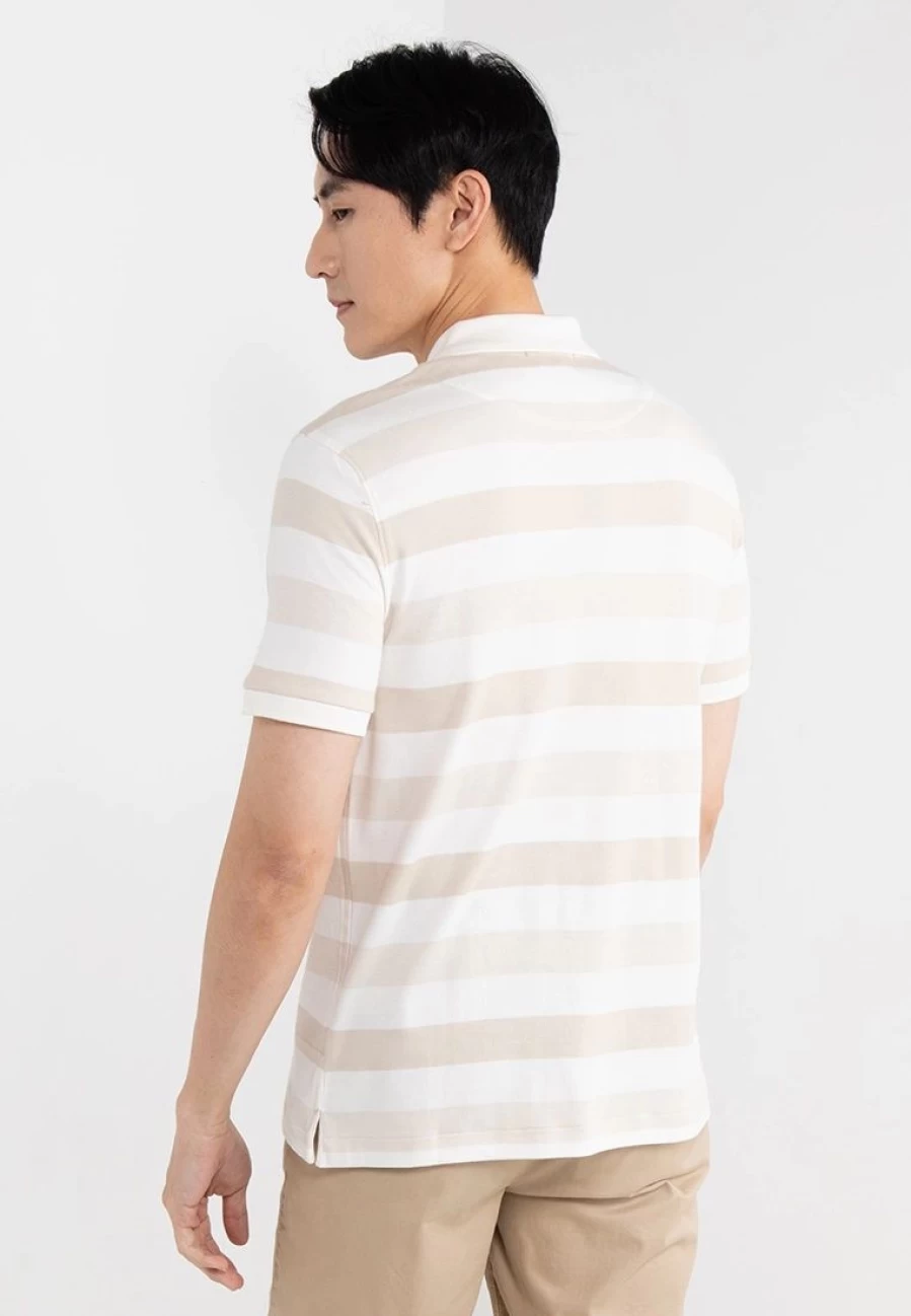 Banana Republic Striped Luxury Performance Polo Shirt for Men
