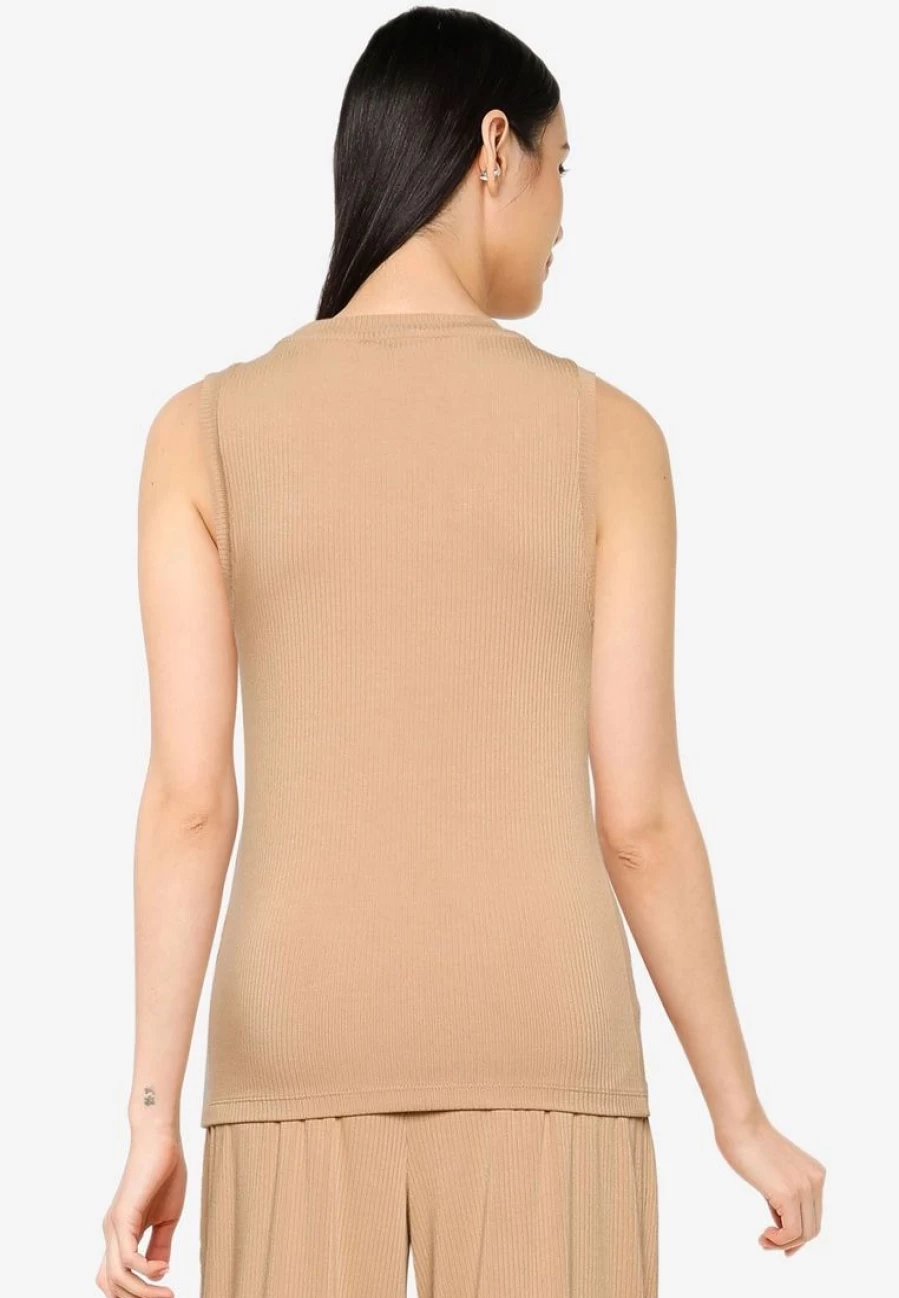 Banana Republic Ribbed Sleeveless Tank Top for Women - Soft Cotton Casual Summer Wear