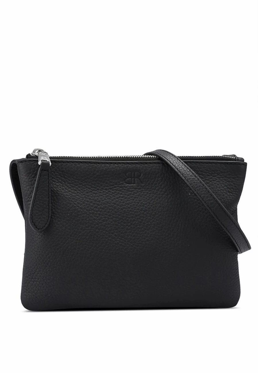 Premium Leather Crossbody Bag with Double Pouch - Stylish & Functional Sling Bag for Everyday Use