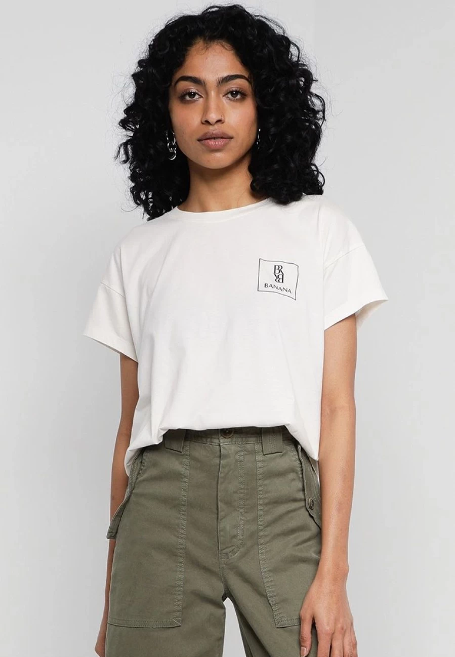 Banana Republic Vintage Logo Graphic Cotton T-Shirt for Men and Women