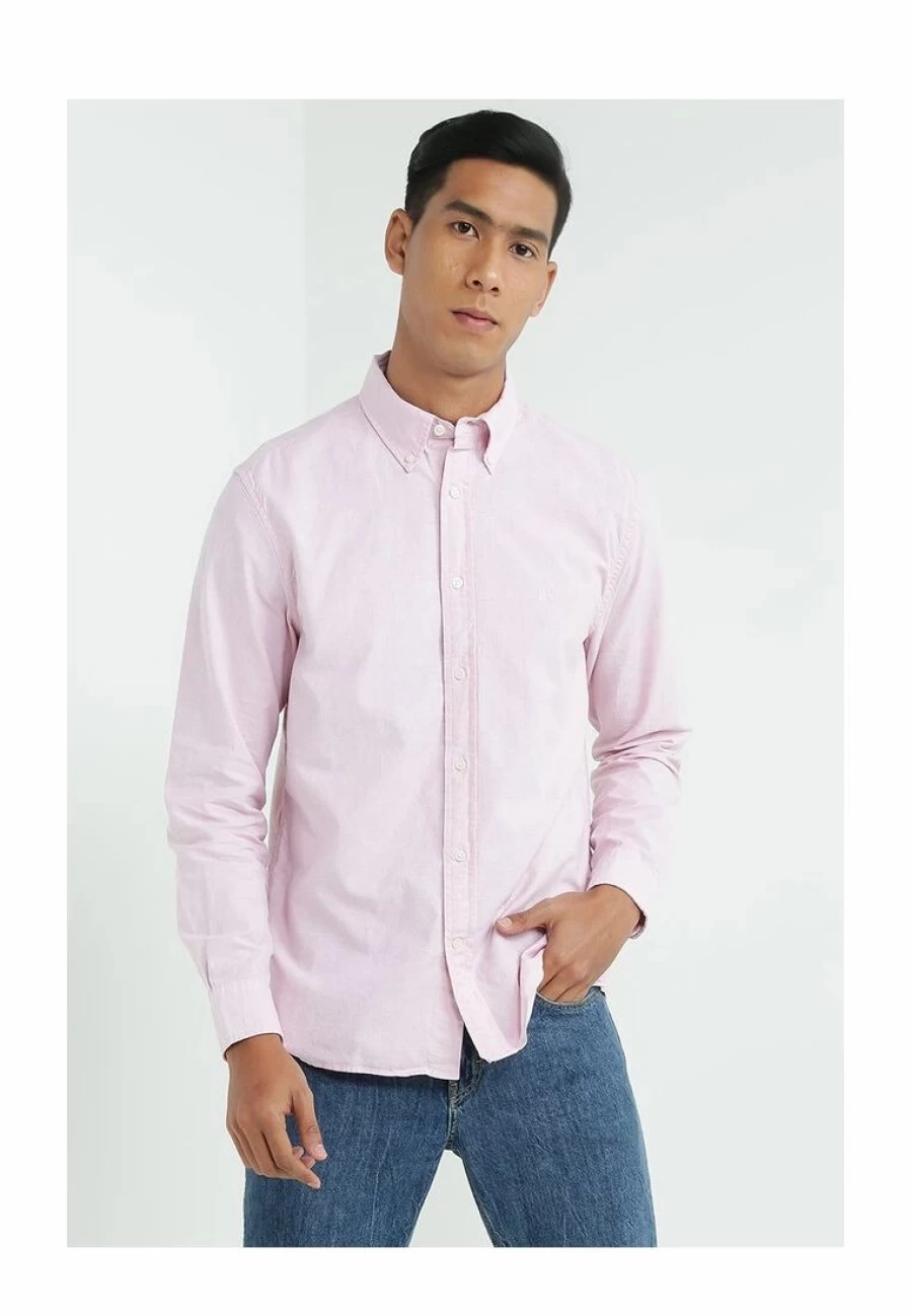 Banana Republic Men's Classic Fit Logo Oxford Shirt - Casual Button-Down for Everyday Wear
