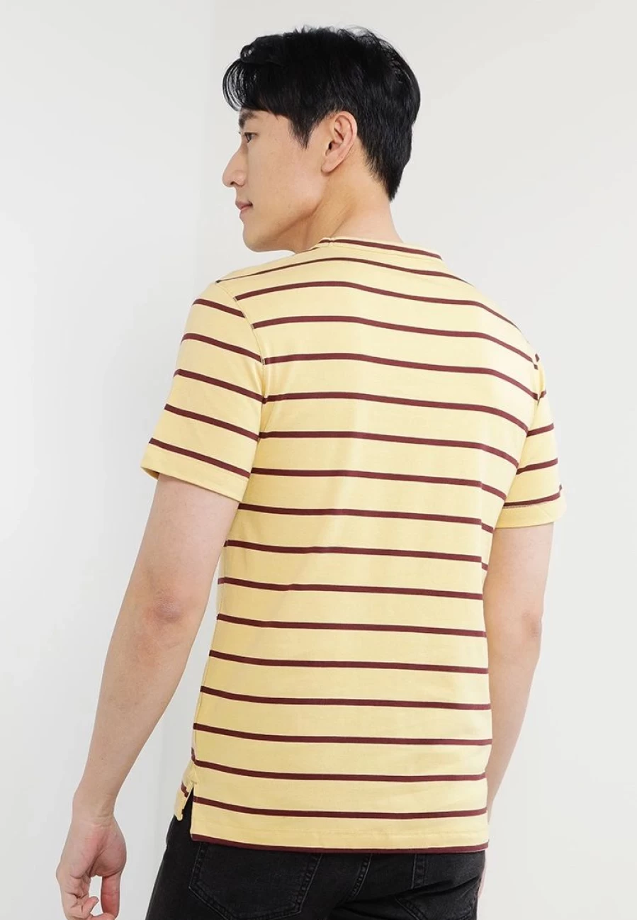 Banana Republic Signature Striped Cotton T-Shirt for Men - Classic Fit Casual Tee