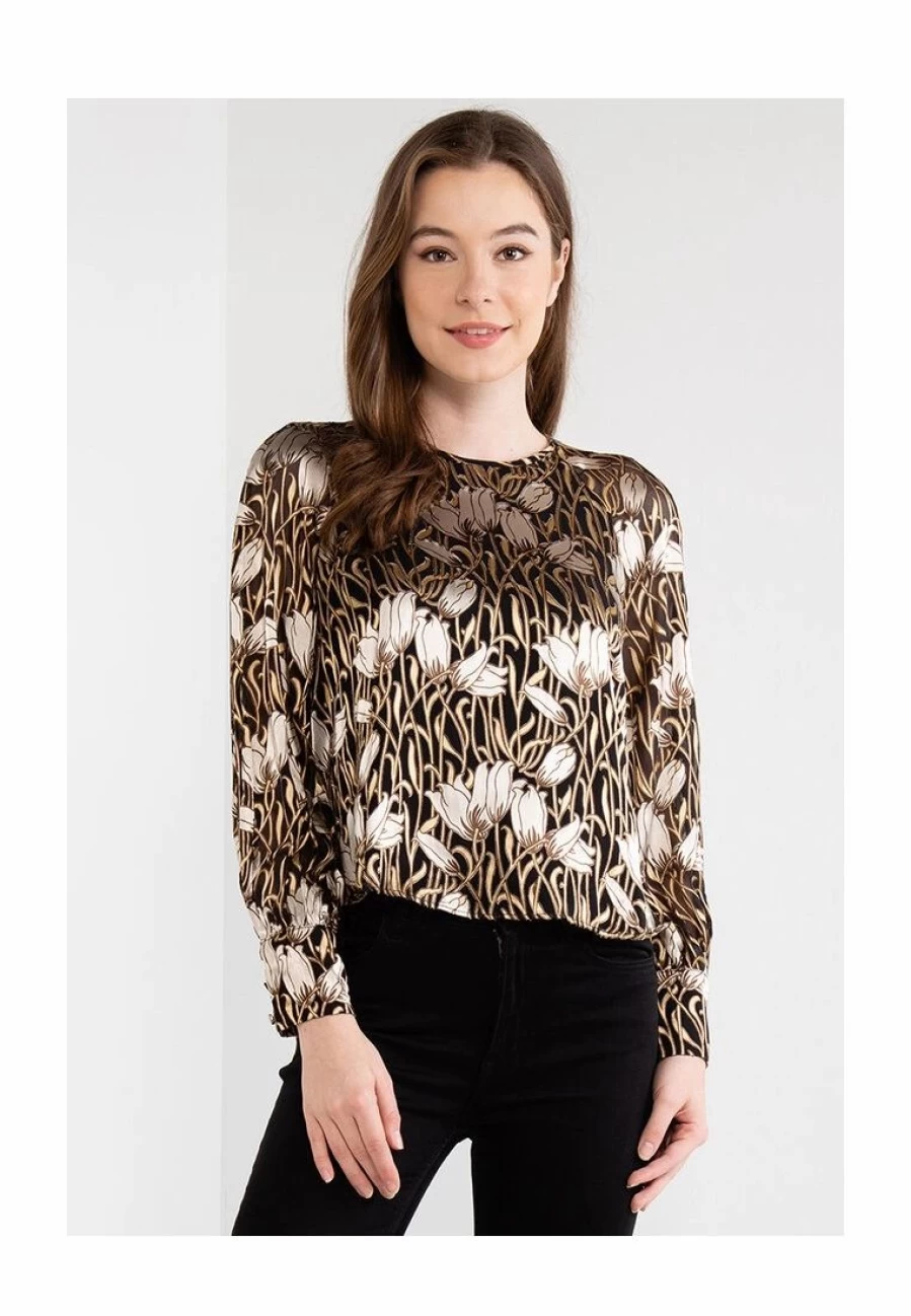 Banana Republic Women's Sleeve Slit Blouse Top