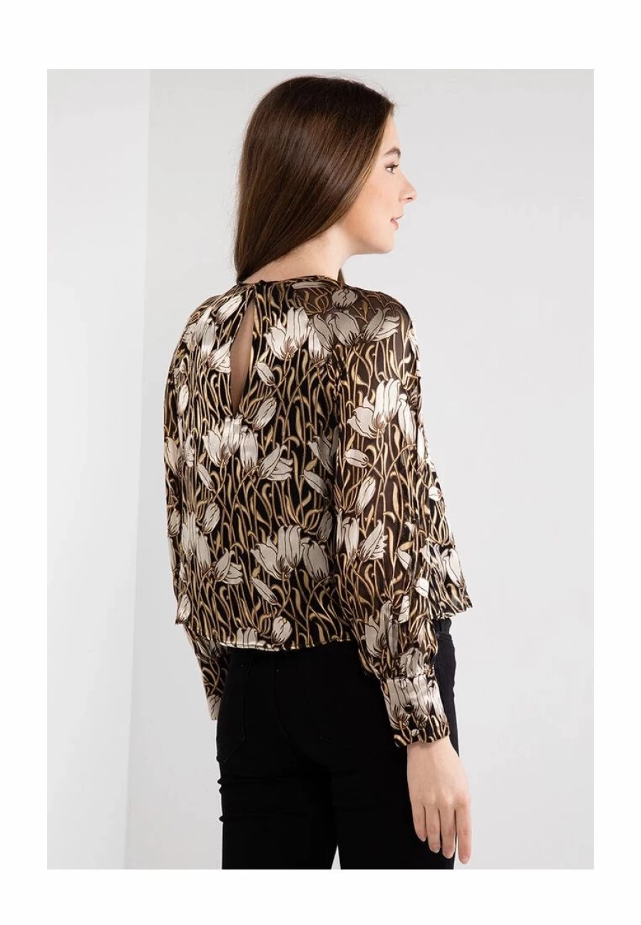 Banana Republic Women's Sleeve Slit Blouse Top