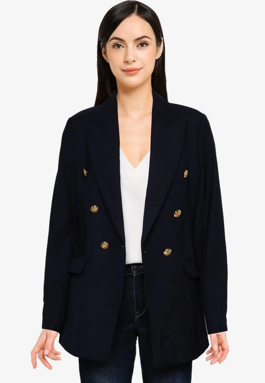 Banana Republic Men's Cadet Double-Breasted Blazer - Classic Fit Tailored Suit Jacket