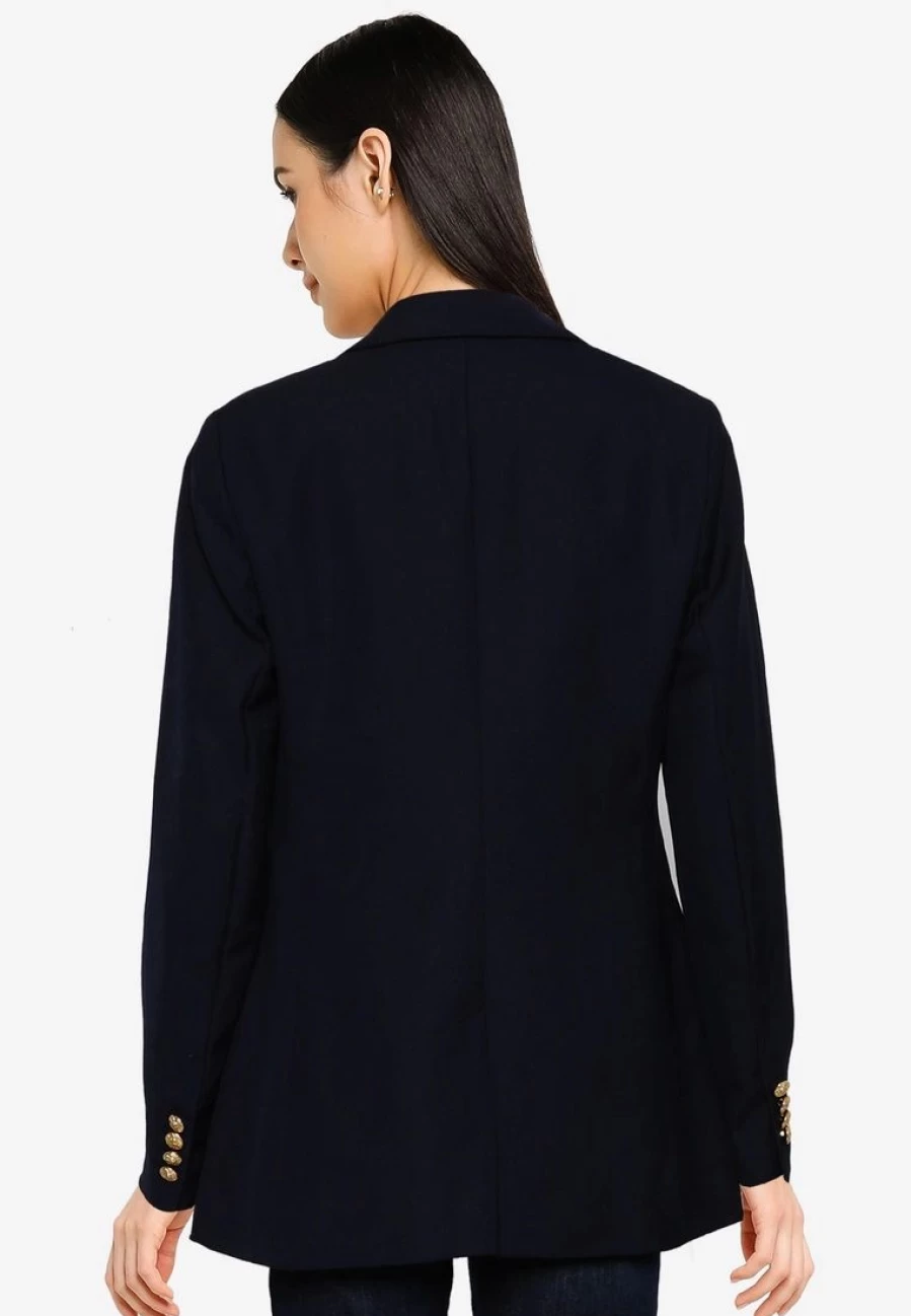 Banana Republic Men's Cadet Double-Breasted Blazer - Classic Fit Tailored Suit Jacket