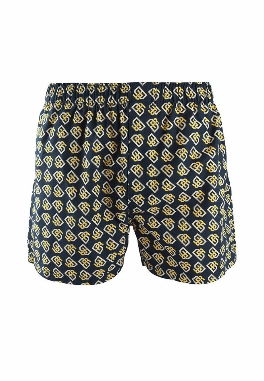 Premium Cotton Boxer Briefs - Soft Men's Underwear with Comfort Fit - Classic Logo Waistband