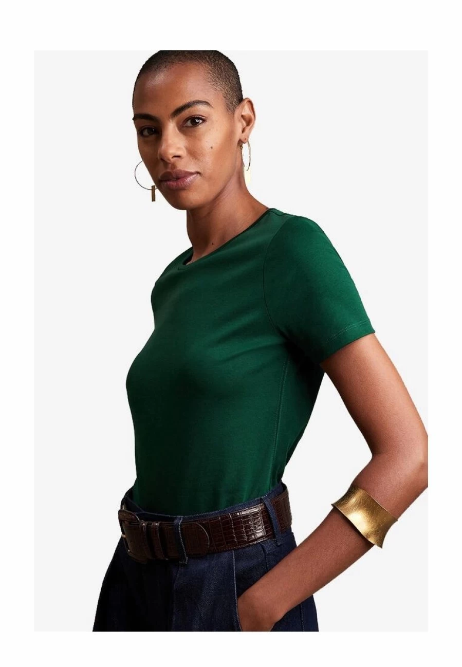 Luxe Basic T-Shirt by Banana Republic - Premium Soft Cotton Crewneck Tee