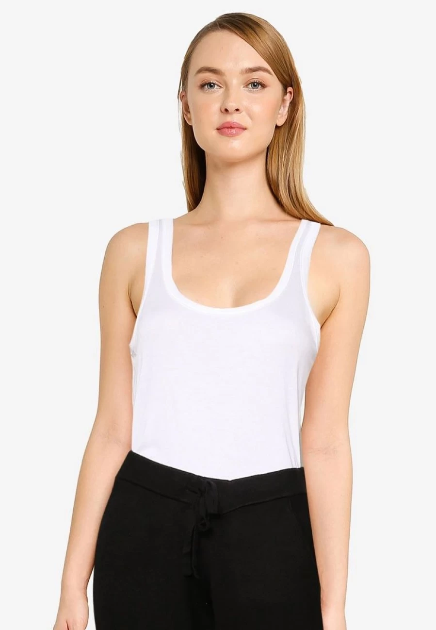 Essential Ribbed Tank Top for Women - Soft Comfort Fit Casual Wear