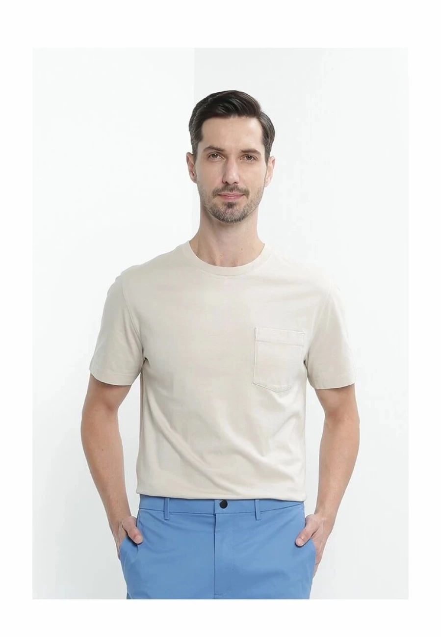 Banana Republic Authentic Garment-Dyed Pocket Crewneck T-Shirt - July Collection