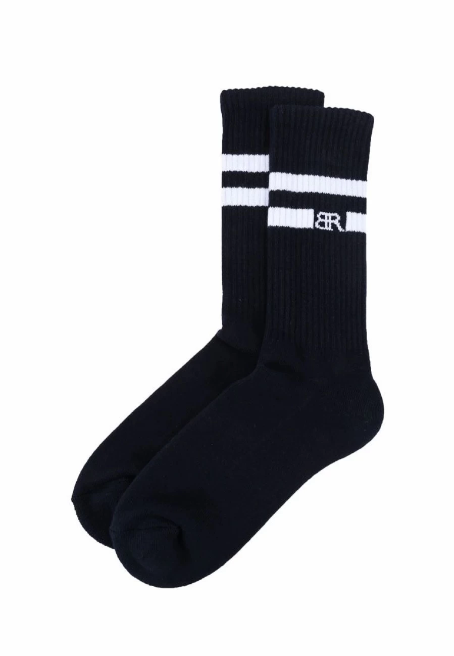 Banana Republic Men's Coolmax Stripe Athletic Socks - Moisture Wicking Performance Crew Socks