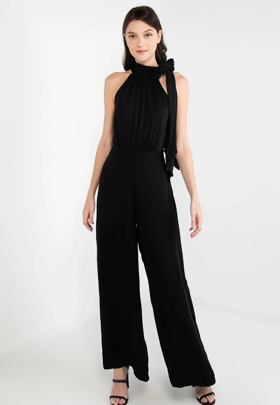 Banana Republic Elegant Tie-Neck Jumpsuit for Special Occasions