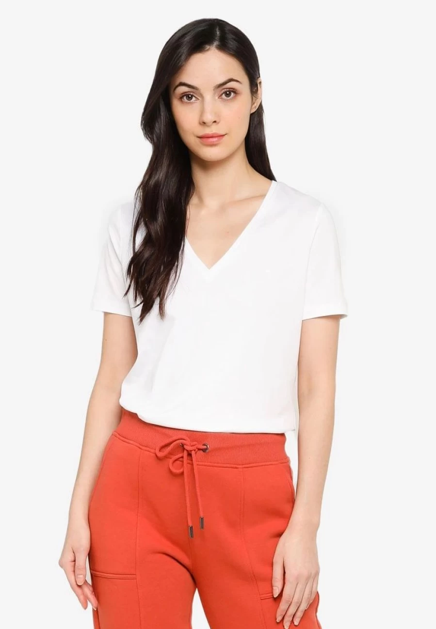 Banana Republic Luxe V-Neck T-Shirt | Premium Cotton Essential Top