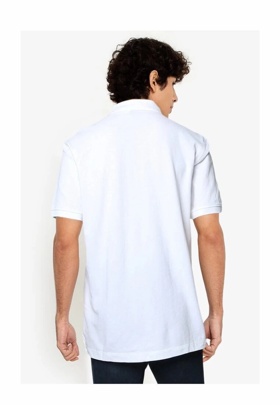 Banana Republic Men's Cotton Pique Polo Shirt with Monogram Detail