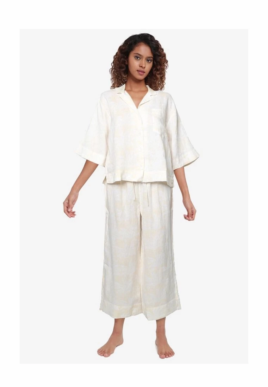 Banana Republic Relaxed Linen Pajama Set for Women - Comfortable Sleepwear