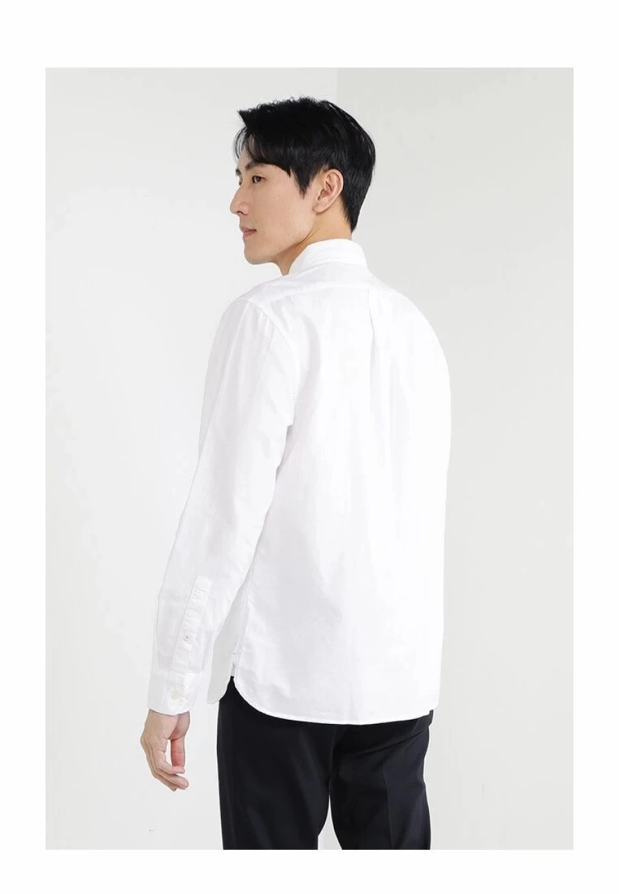 Banana Republic Classic Logo Oxford Shirt for Men - Premium Cotton Button-Down Casual Wear