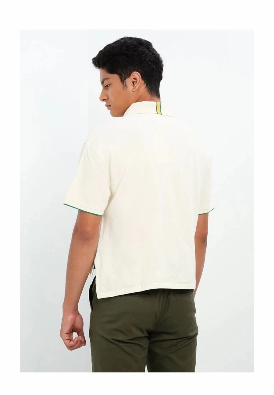 Banana Republic Athletic Fit Cropped Polo Shirt for Men & Women