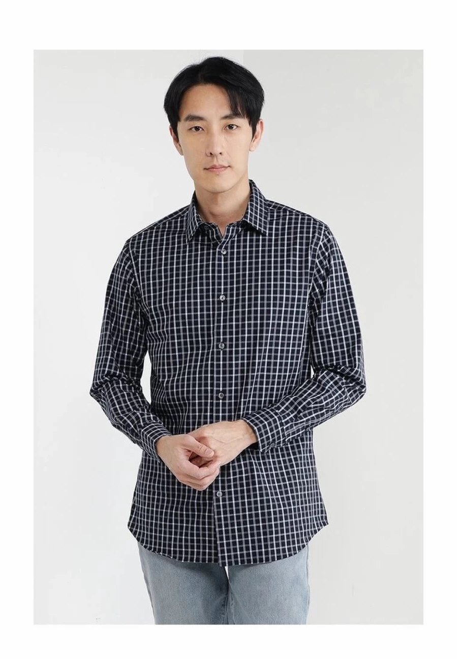 Premium Athletic Fit Dress Shirt for Men - Comfortable Stretch Formal Wear