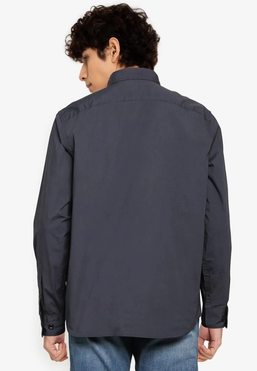 Organic Poplin Shirt for Men - Standard Fit, Untucked Design by Banana Republic