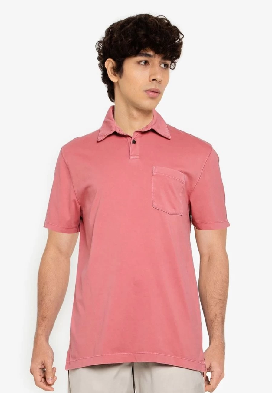 Banana Republic Men's Premium GMT Dye Polo Shirt - Classic Fit Casual Cotton Top