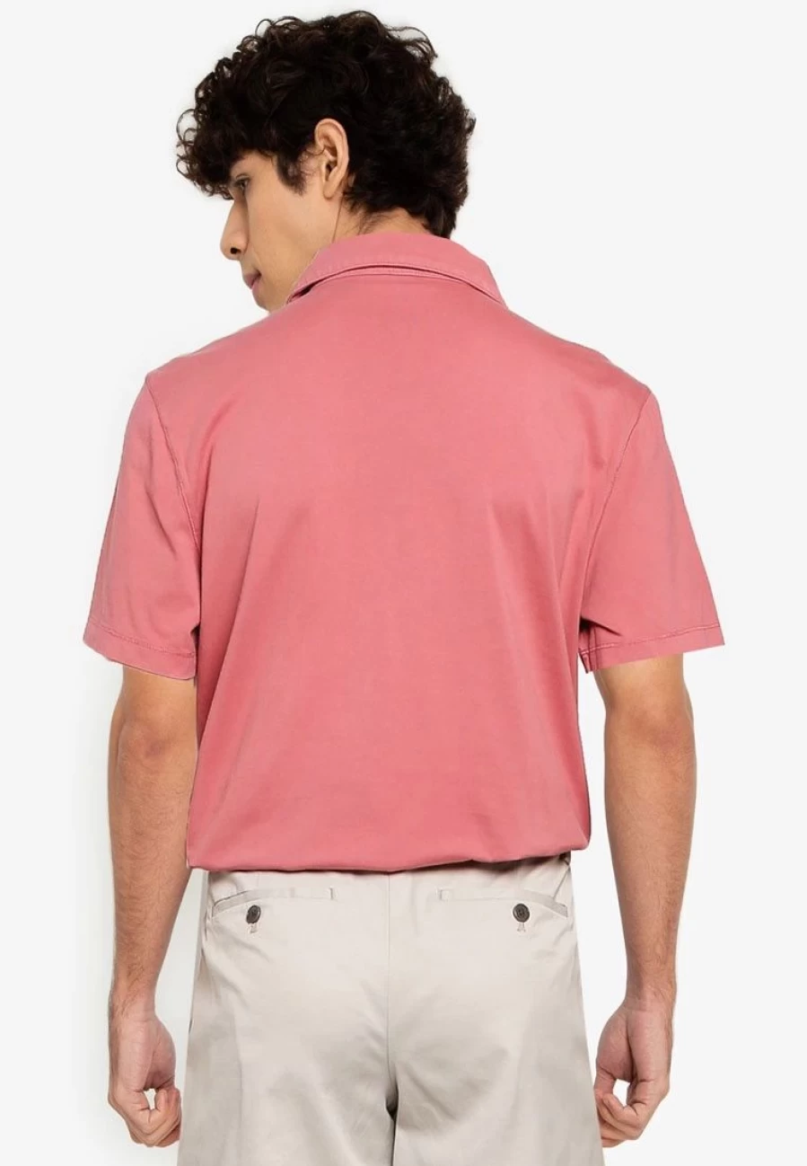 Banana Republic Men's Premium GMT Dye Polo Shirt - Classic Fit Casual Cotton Top