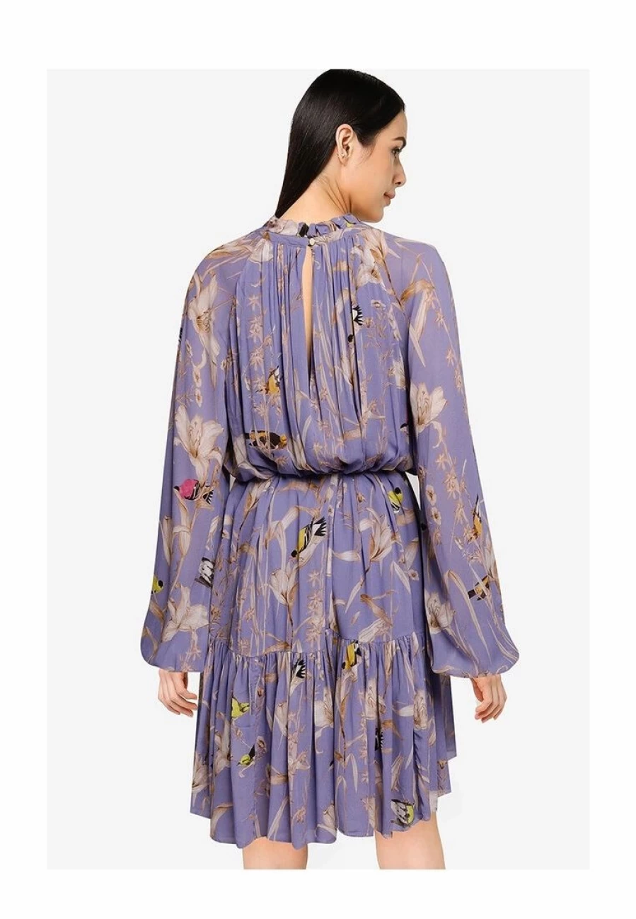 "Banana Republic Floral Tiered Mini Dress for Women - Summer Casual Boho Style"