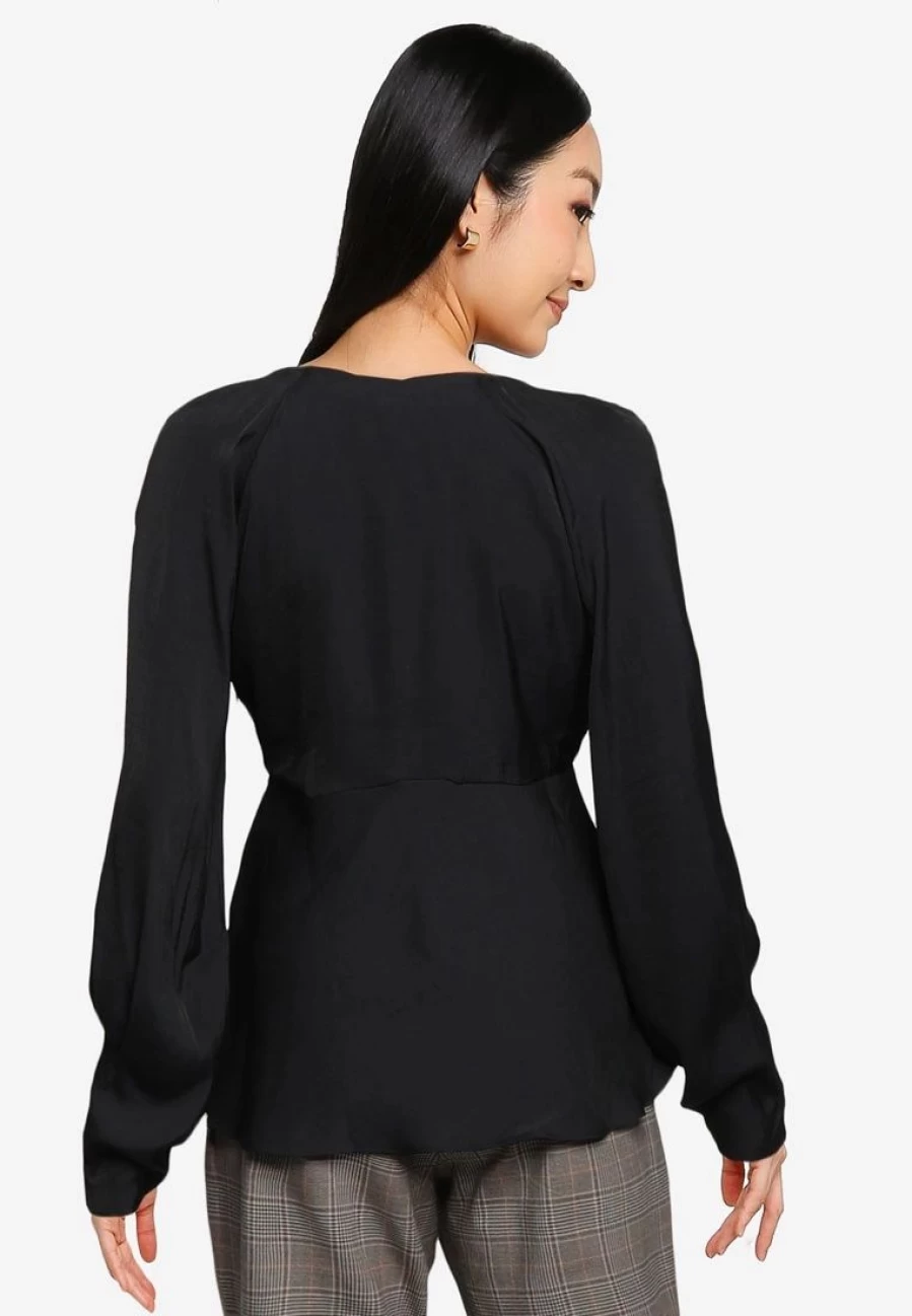 Banana Republic Women's Long Sleeve V-Neck T-Shirt Classic Fit Soft Casual Top