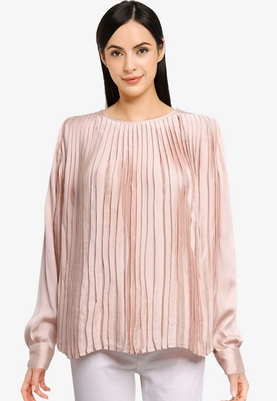 Banana Republic Pleated Blouse for Women - Stylish & Elegant Tops